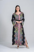 KF-01 - ELEGANT PARTY WEAR KAFTAN IN BLACK